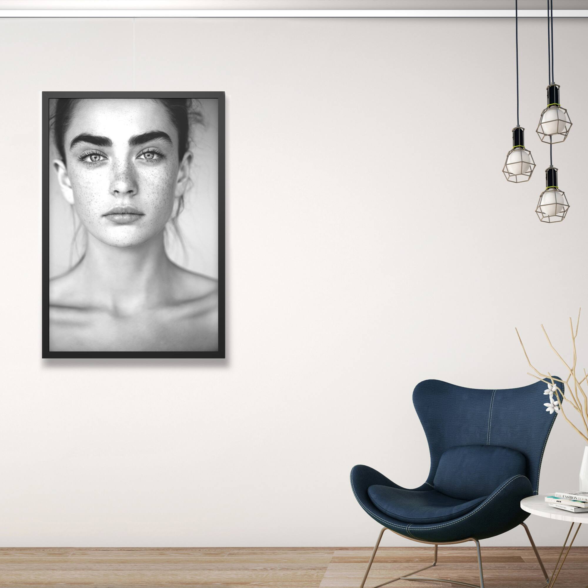 HangZ® 6ft. Gallery Rail Hanging System